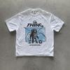 Vintage style The Thing horror movie short sleeve white color shirt KV27640