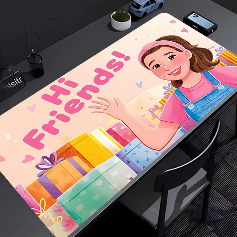 Ms. Rachel Mouse Pad - Non-Slip Rubber Base, Smooth Surface for Work,Gaming,Office,And Home Use, Desk Mouse Pad