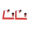 2pcs Aluminum Alloy 90 Degree Corner Clamp Woodworking Positioning Square  For Woodworking Carpenter