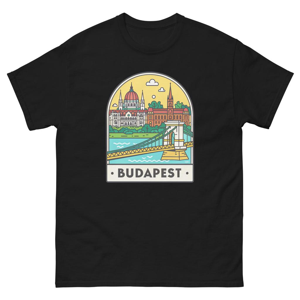 Budapest World Travel Urban Area City T-Shirt