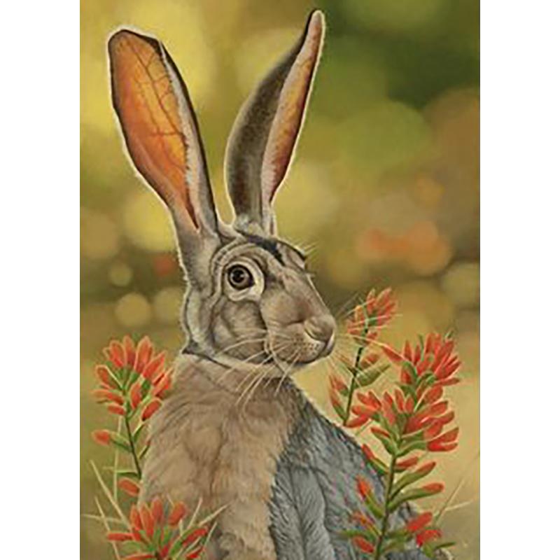 Кролик DIY 5D алмазная живопись полная круглая дрель животное Алмазная вышивка мозаика фермерский дом ручная работа настенное искусство домашний декор подарок