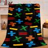 1PC Ed music Guitar Flannel Blanket Gift, Suitable for Both Men And Women, Soft Ideal for Beds And Sofa, Birthday Or Christmas Gift