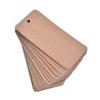 50 Pcs Kraft Paper Hang Tags Birthday Party Favor Gift Label Cards Diy