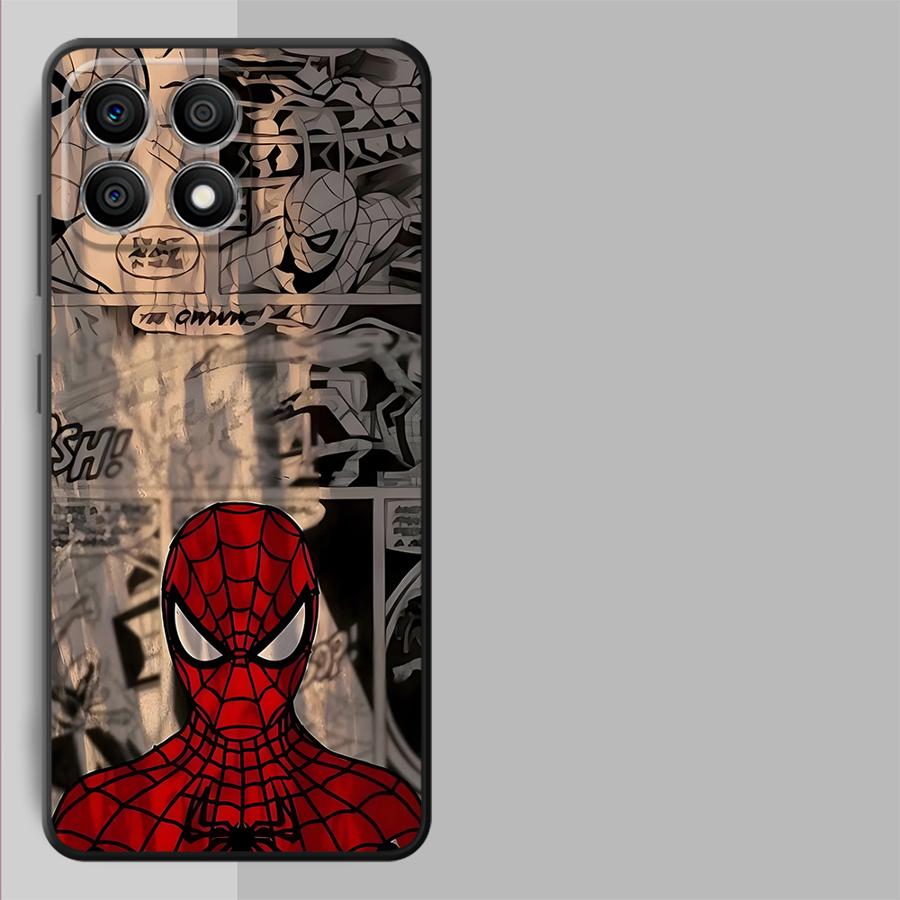 Чехол для Honor X6 90 X8 X5b X9a X7 Magic5Lite 70 8X 200 400 Lite Funda Чехол для телефона Marvel Comic Человек-паук