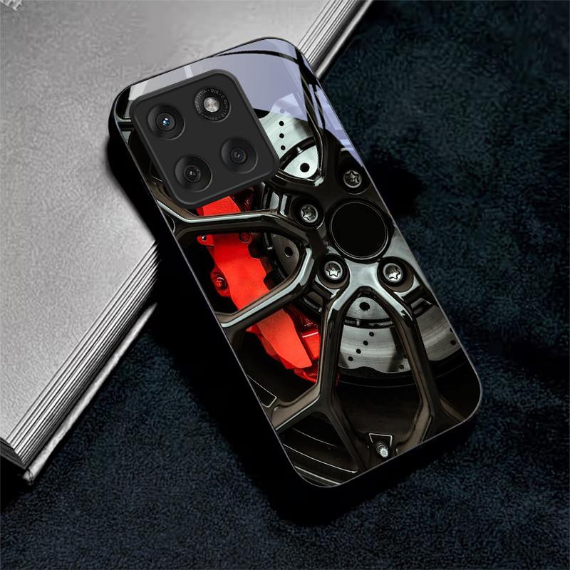 Крышка корпуса телефона Caliper Racing Rim Black Glass для Motorola Moto Edge 70 60 Fusion 50 Ultra 40Neo 30 Pro 20Lite 60s 50Neo