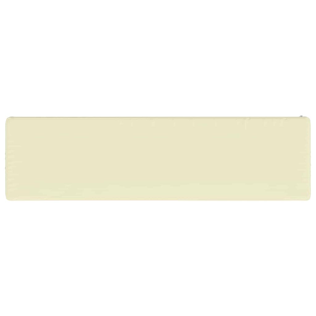 1 piece VUGHT bench cushion 100percent polyester cream