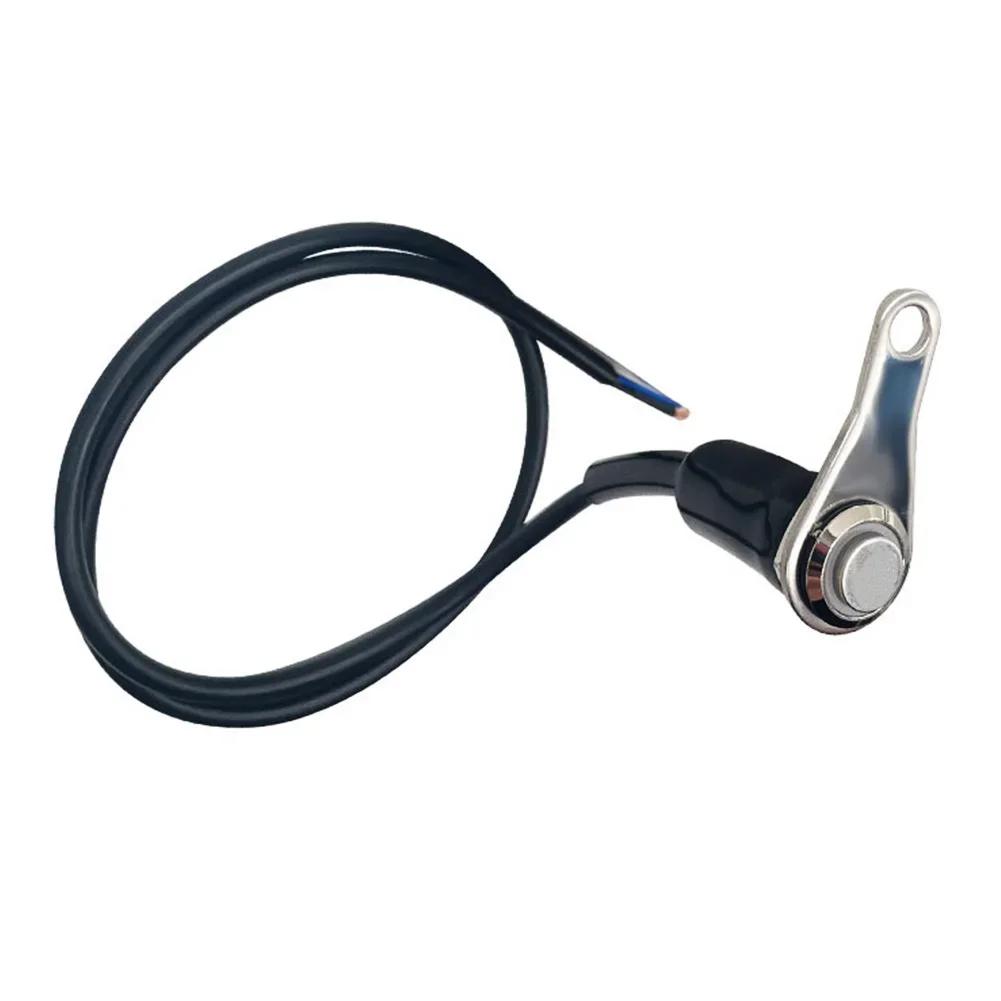 Motorcycle Handlebar Switch Manual Return Reset Button CNC Aluminum Alloy for Horn Engine Power Start Kill Switches Waterproof