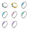 Элегантные Дизайны Кольца для Носа из Нержавеющей Стали Пирсинг Септума Украшения для Хеликса Хряща Ушной Раковины Обруч для Женщин
