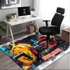 1PC Custom Name Artwork Theme Floor Mat Ideal for Living Room, Game Rooms, Office, Bedroom,Floor Mat Playful Design