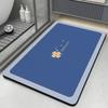 Super Absorbent Bathroom Mat Bath Non-slip Bathtub Foot Mat Carpet Quick Dry Shower Floor Toilet Rug Doormat Washable