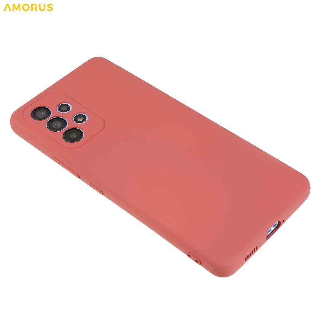 For Samsung Galaxy A33 5G Case Precise Cutouts TPU Fiber Lining Shockproof Phone Cover