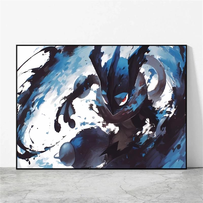 New Van Gogh Museum Canvas Printings Pokemon Pikachu Birthday Gifts Charizard Painting Art Prints Picture Modern Home Decorative