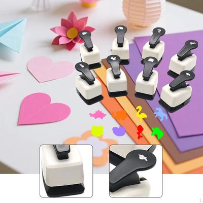 8 шт. Дырокол бумажный Дырокол Универсальный DIY Разной формы, Поделки для фестиваля, свадьбы