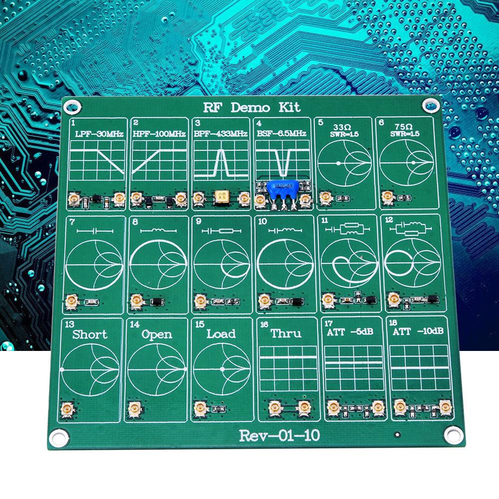 RF Demo Kit RF Test Module Vector Network Analyzer Board Filter/Attenuator Module RF Demo Board Radio Frequency Test Board