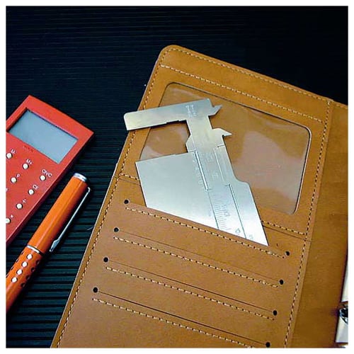 EIGER TOOL Hobby.SL Hobby Selection Card Caliper TYK-10