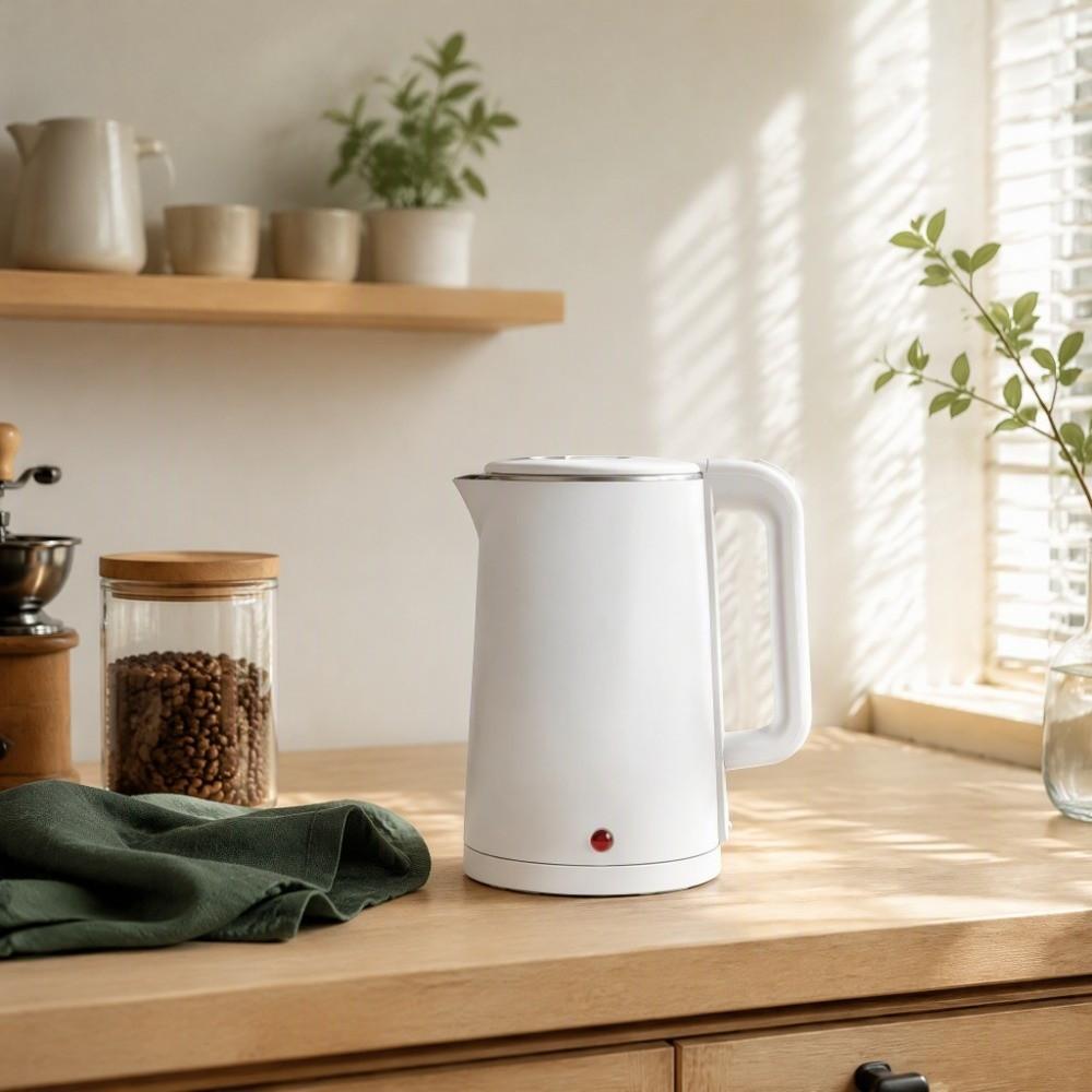 Stainless Steel Electric Kettle European Standard Plug Electric Water Heater Water Kettle Home