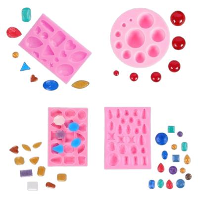 Геометрическая форма для сахарного торта в виде зеленой фасоли, форма для помадки, пищевая силиконовая форма, инструменты для выпечки, форма для шоколадной помадки