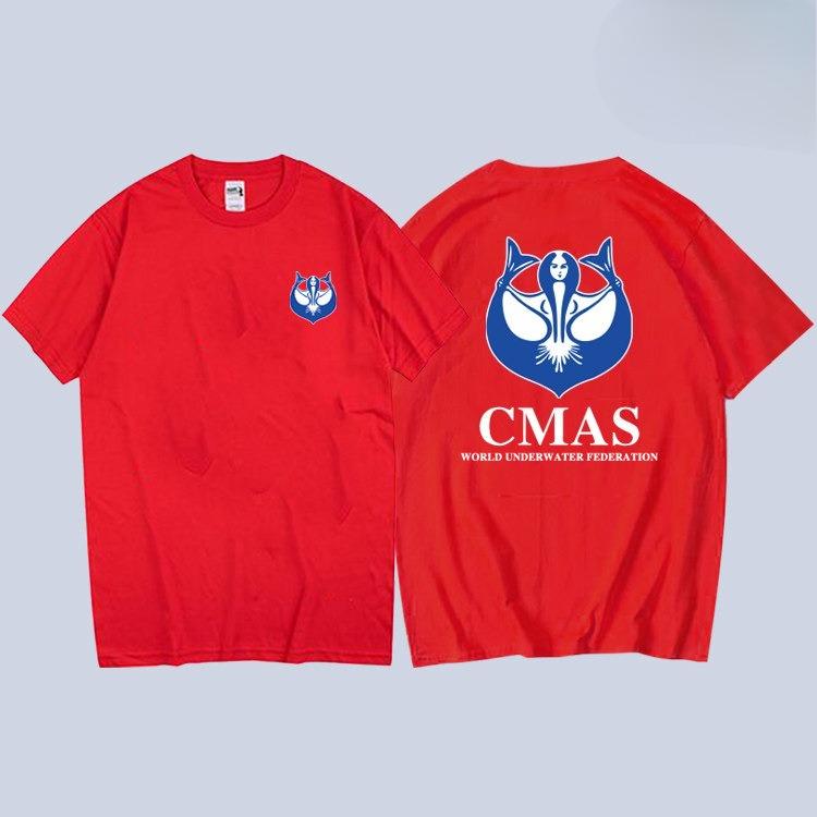 CMAS World Underwater Association PADI Diving Instructor Association Tshirt Unisexs Clothing and Womens 2026 Summer New T Shirt