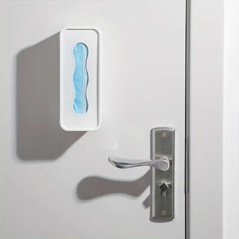 1 шт. Кухонный настенный органайзер для хранения, коробка для хранения масок, хранилище кухонных фильтров, хранилище кухонной пищевой пленки, бытовая настенная коробка для хранения мелких предметов