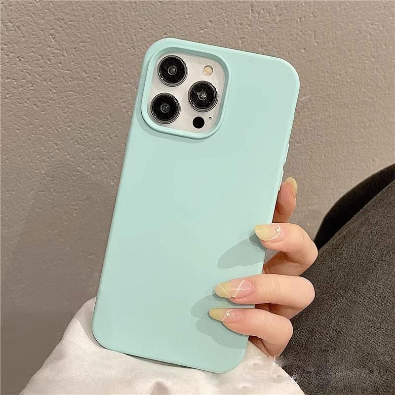 Серо-черный жидкий полностью силиконовый чехол, совместимый для IPhone 14 13 12 11Pro Max X XR XS Max 6 6S 7 8 Plus, мягкий защитный чехол с флокировкой