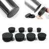 16 шт. Круглая стальная труба Мебельная ножка стула Защитный чехол Пластиковая заглушка Декоративная пылезащитная крышка Дом