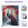 Full Round Animal Diamond Painting Peacock Animal Handcraft And Creativity Mosaic Fantasy Wall Decor 30x40cm/12x16inch