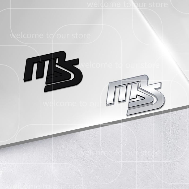 3D Автонаклейка MS Mazdaspeed На решетку радиатора Сплав цинка Эмблема WPQOE5 Для Mazda 3 6 MPS Axela MX5 Аксессуары кузова Наклейка на задний багажник