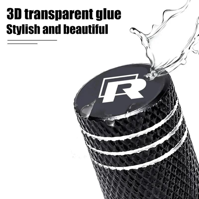 2026 Новые Для VW VOLKSWAGEN для Volkswagen VW 4 шт. Колпачки на ниппель колеса автомобиля Rline 2023 2022 2017 2013 Jetta Passat Авто