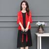 Summer and Autumn Lace Shawl Women's Short Large Cut-out Shawl with Skirt Over Top Thin Coat