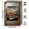 Винтажный металлический жестяной настенный плакат-вывеска 20x30см