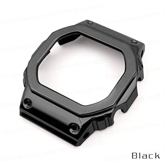 Compatible Custom Bezel Metal Black G-SHOCK DW-5600
