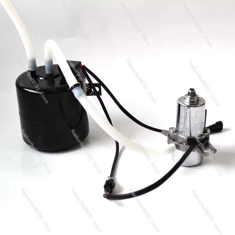 12V Electric Vacuum Pump Kit for Automotive Brake Booster System, Universal Vacuum Assistance Pump Set