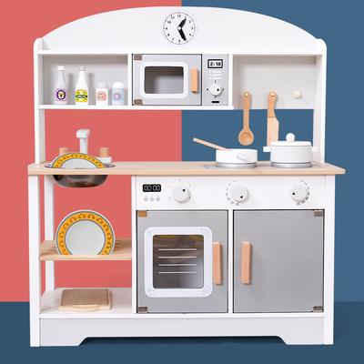 BABIBO Новые деревянные игрушки для кухни/детские игрушки для моделирования кухни/мини-кухонная игрушка костюм