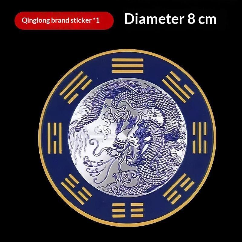 5 шт. Наклейка бренда Qinglong Огненный Дракон для крана Для стиральной машины Размещение в юго-восточном и юго-западном углах у окна