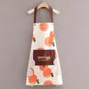 Summer Thin Waterproof & Oil-Proof Kitchen Apron with Hand Wiping Feature - Cute, Fashionable Design and Wider Waist for Stir-Fry Cooking
