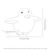 Игрушки для кошек с хлопающей уткой Интерактивные электрические игрушки для птиц Моющиеся плюшевые игрушки для кошек с датчиком вибрации Игрушки для игр с кошками Котенок
