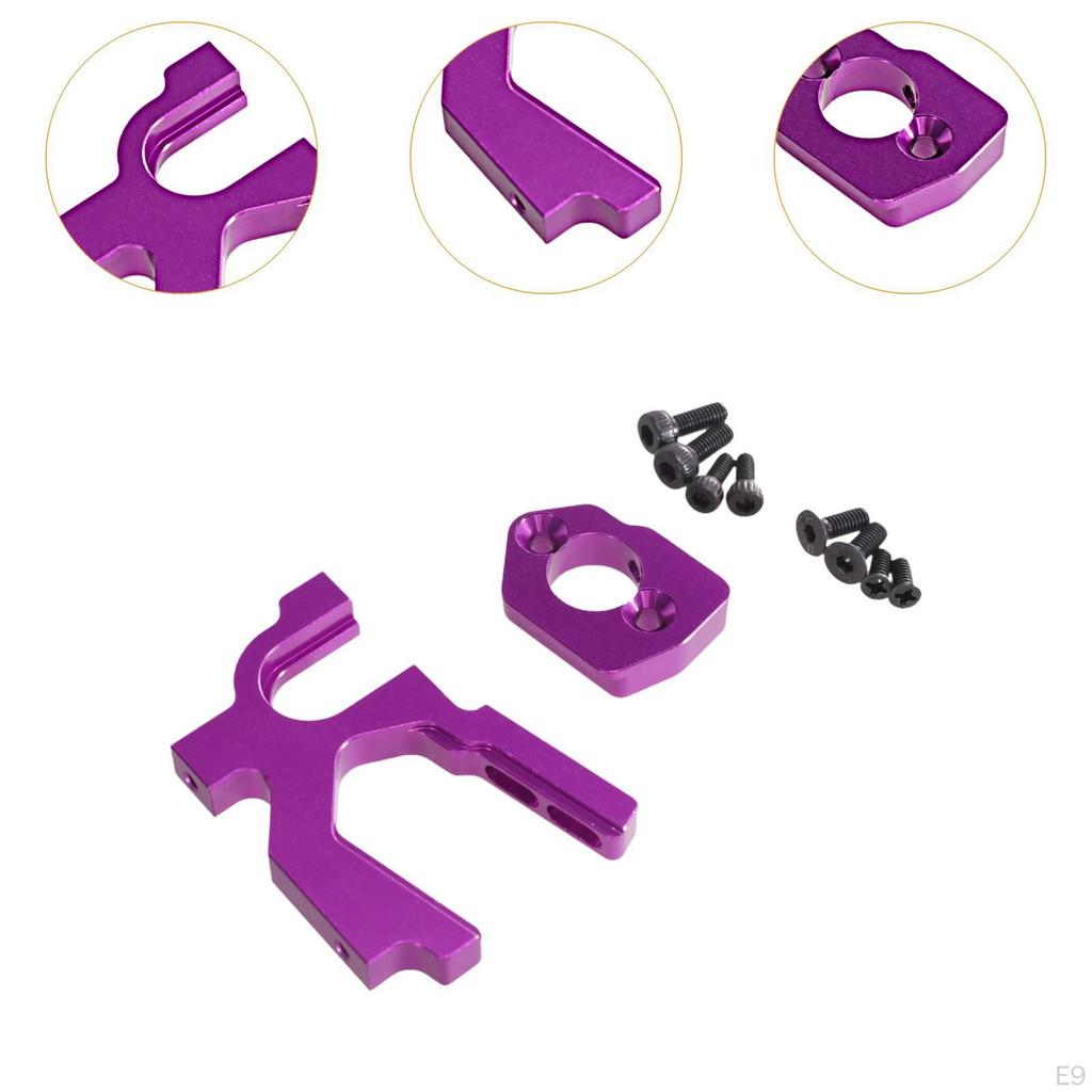 Motor Mount Assembly for RC Cars Compatible with 1/12 124019 And 1/14 144001