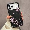 Чехол для телефона 'Розовые персиковые цветы' Для iPhone 17 Pro Чехол iPhone 16 Pro 13 12 11 14 15 Pro Max 15 Plus 16e Ударопрочный Мягкий чехол