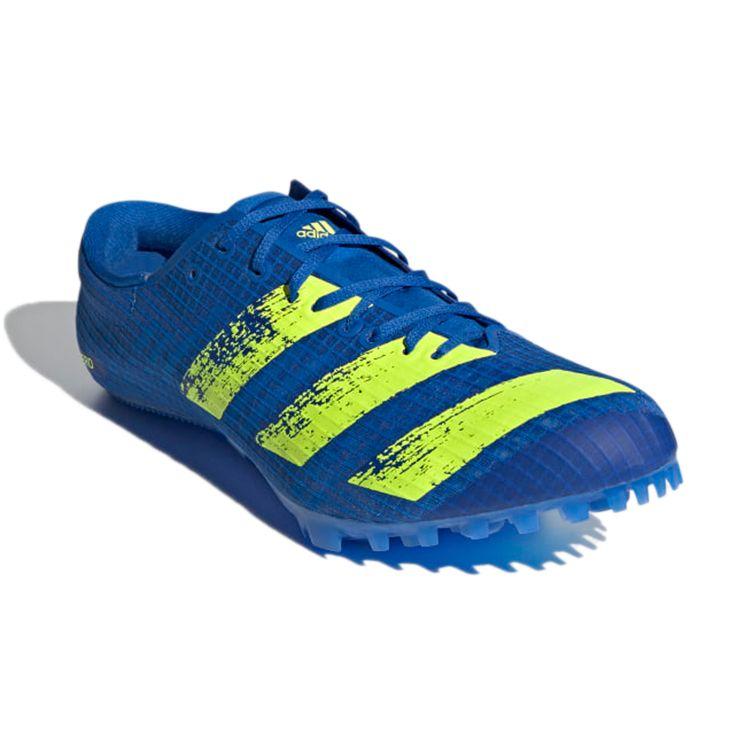 adidas Кроссовки унисекс Adizero Finesse Spikes Football Blue Solar Yellow, королевско-синие H68746