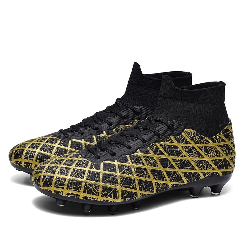 Unisex Football Shoes Men's High -top Socks Long Nails Training Sneakers, Children Football Boots Youth Football Boots