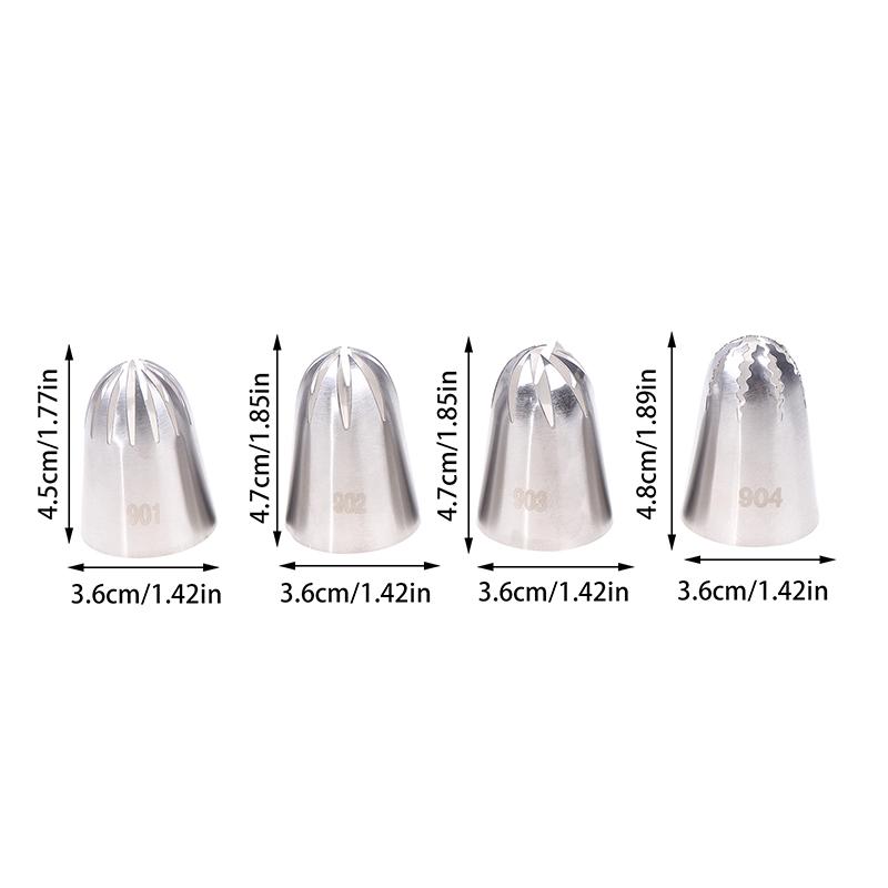 901 902 903 904 Нержавеющая сталь большого размера Close Star трубка насадка для крема глазурь для торта помадка кухонный инструмент для выпечки