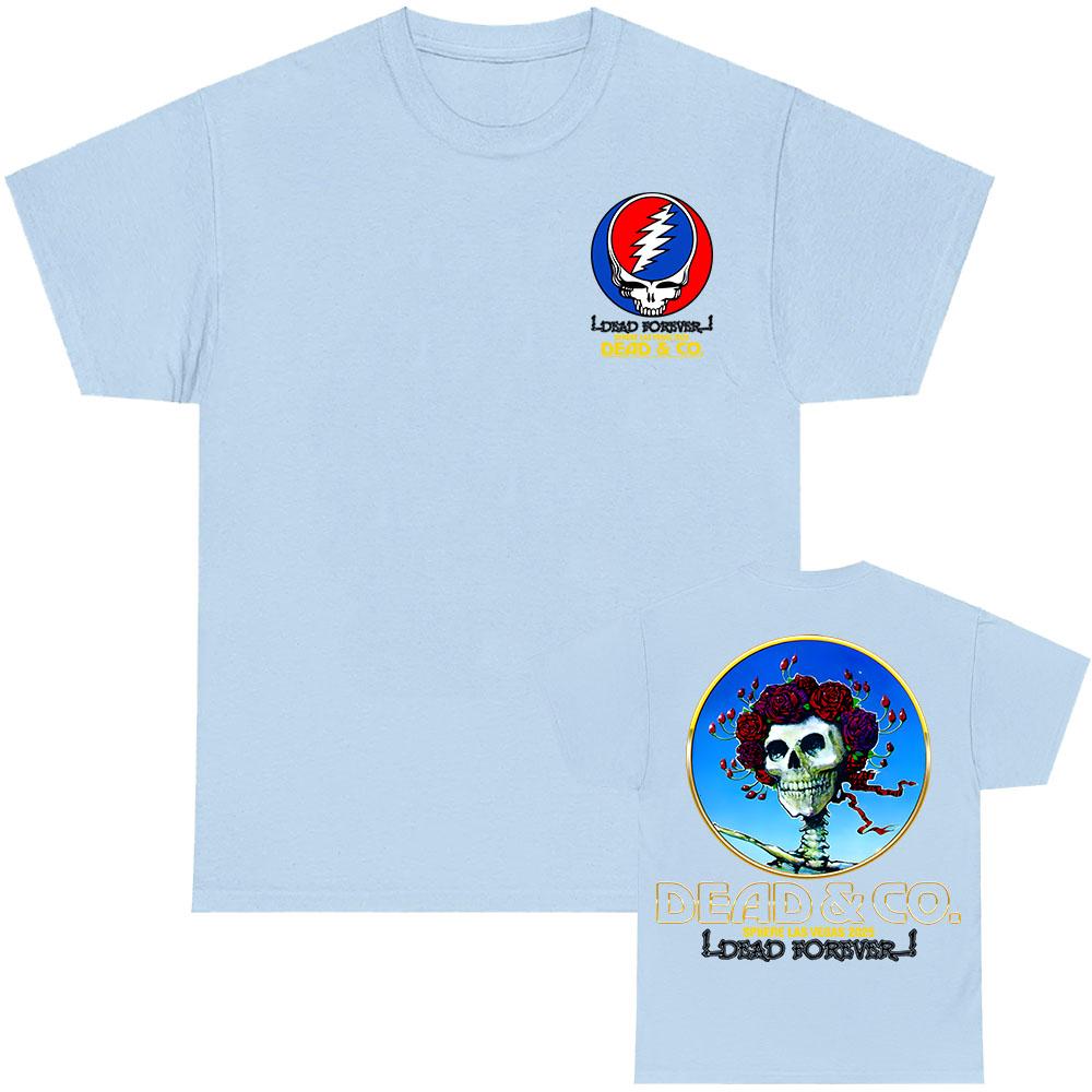 Bertha Dead Forever Sphere 2025 Tee Las Vegas DEAD COMPANY Tshirt Cotton Oneck UnisexWomen Tshirts Rock Band Graphic T Shirt