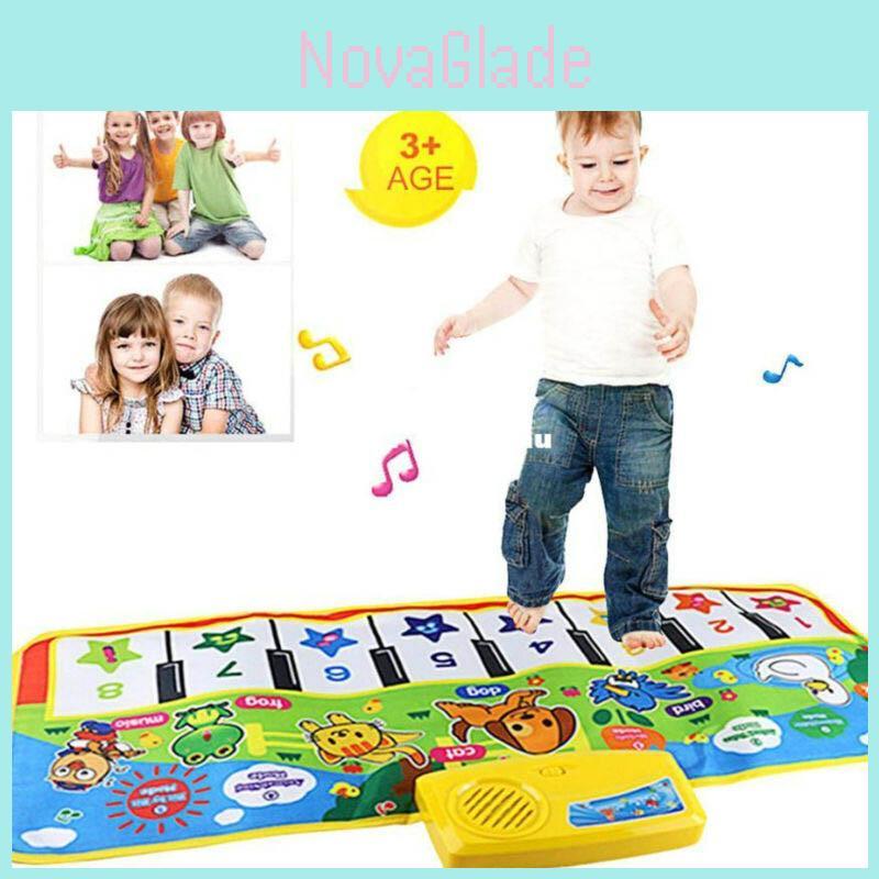 Colorful Kids Gift Toy Touch Play Learn Singing Piano Keyboard Music Carpet Mat