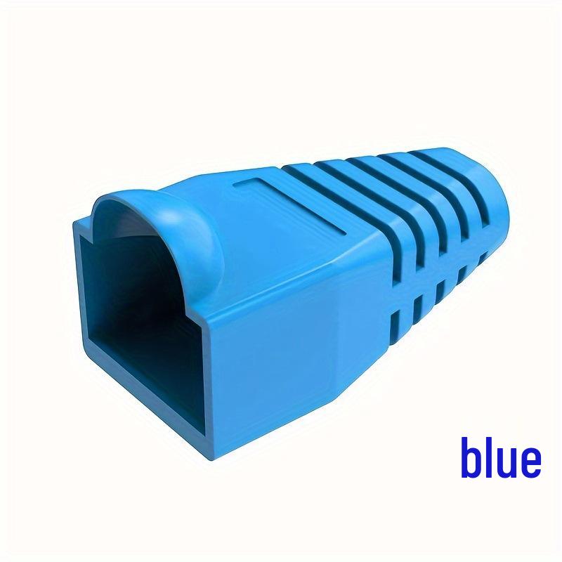 Цветные защитные колпачки для сетевых коннекторов RJ45, Cat 6, упаковка 1000 шт., опционально в десяти цветах