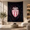 Decorative Tapestry,Monaco FC Printed Wall Art, Lightweight Wall Hanging For Bedroom Background