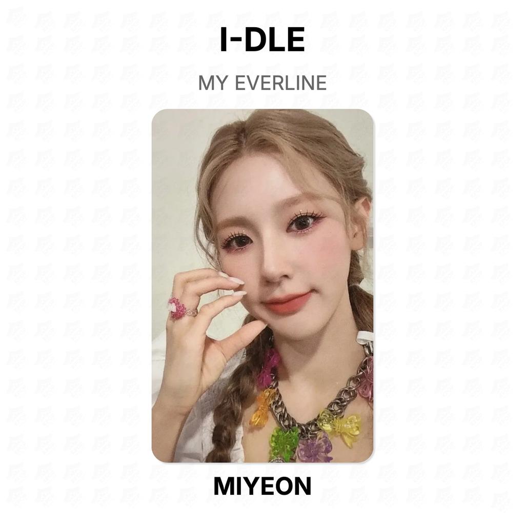 I-DLE MY EVERLINE Официальная фотокарточка