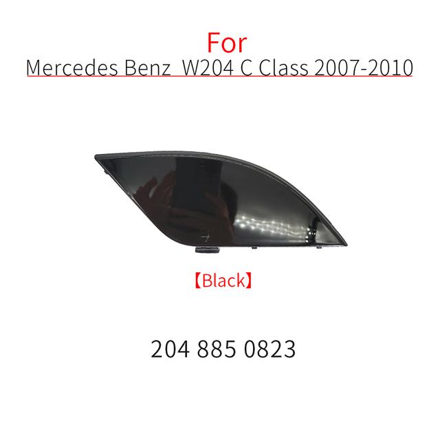 Для Mercedes W204 автомобильный задний бампер буксировочный крюк крышка черный для Benz C Class 2007-2010 C180 C200 C230 C260 C300 2048850823