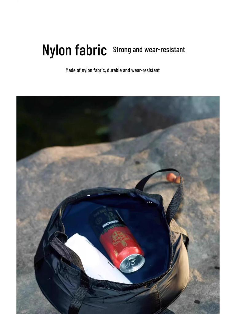 Тубан Дорожный Уличный Портативный Складной Таз для Мытья Ног и Лица