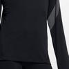 Nike Футболки женские черные с круглым вырезом умеренные 923314-010