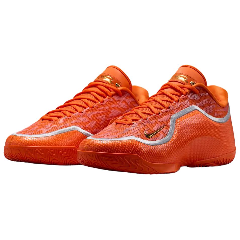 Nike Баскетбольные кроссовки Lebron 23, устойчивые к скольжению и истиранию, унисекс, Safety Orange IV5648-800